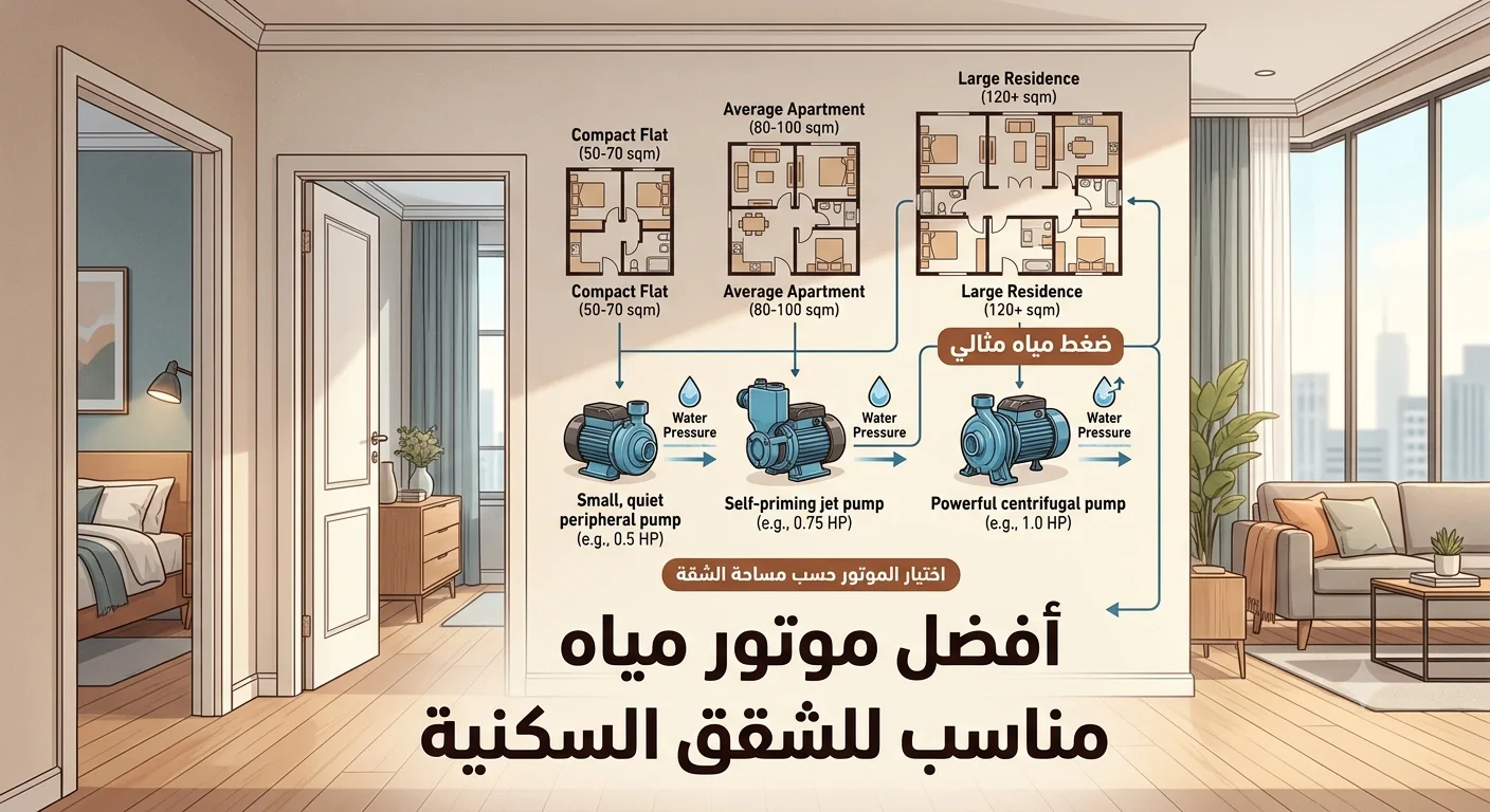 أفضل موتور مياه للشقق