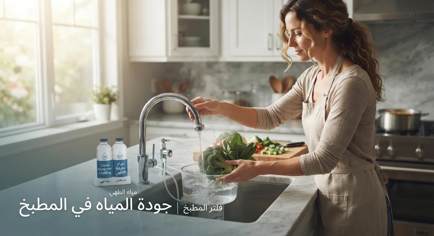 لماذا تعتبر جودة المياه عنصرًا مهمًا في المطابخ المنزلية؟